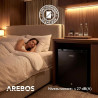 AREBOS Mini Réfrigérateur 40L | Mini Bar Silencieux ≤27 dB | Réfrigérateur Compact Verrouillable avec LED & Température Réglable