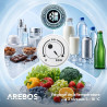 AREBOS Mini Réfrigérateur 40L | Mini Bar Silencieux ≤27 dB | Réfrigérateur Compact Verrouillable avec LED & Température Réglable