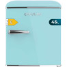 Cecotec mini frigo bolero coolmarket tt origin 45 bleu. réfrigérateur de table rétro, 45l, 55 cm de haut et 44,7 cm de large, cl