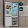 Cecotec Réfrigérateur Combi 456L Total No Frost Bolero CoolMarket Combi 456 Inox E. Hauteur 201cm et 59,5cm Largeur, MAX INSIDE 