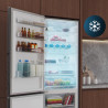Cecotec réfrigérateur combi 456l total no frost bolero coolmarket combi 456 noir glass e, hauteur 201 cm et 59,5 cm largeur, max