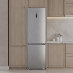Cecotec Réfrigérateur Combi 456L Total No Frost Bolero CoolMarket Combi 456 Inox C. Hauteur 201cm et 59,5cm Largeur, MAX INSIDE 