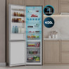 Cecotec Réfrigérateur Combi 456L Total No Frost Bolero CoolMarket Combi 456 Inox C. Hauteur 201cm et 59,5cm Largeur, MAX INSIDE 