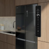 Cecotec réfrigérateur 4 portes semi-intégrable bolero coolmarket 4d 456 sbi noir glass d, capacité extra inside 456l, 190 cm de 