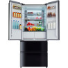 Cecotec réfrigérateur semi-intégrable avec porte en verre bolero coolmarket f2d 458 sbi noir glass d, 458l, 190 cm de hauteur, 8