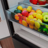 Cecotec réfrigérateur semi-intégrable avec porte en verre bolero coolmarket f2d 458 sbi noir glass d, 458l, 190 cm de hauteur, 8