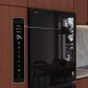Cecotec réfrigérateur semi-intégrable avec porte en verre bolero coolmarket f2d 458 sbi noir glass d, 458l, 190 cm de hauteur, 8
