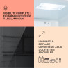 KLARSTEIN Mini Frigo de Chambre et Bureau pour Boisson, Petit Frigo Silencieux, Refrigerateur Mini Bar 33L, Petit Réfrigérateur 