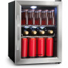 Klarstein Beersafe M Mini Frigo de Chambre pour Boissons, Petit Frigo Silencieux, Mini Bar Intérieur, Petit Refrigérateur Campin