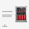 Klarstein Beersafe M Mini Frigo de Chambre pour Boissons, Petit Frigo Silencieux, Mini Bar Intérieur, Petit Refrigérateur Campin