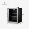 Klarstein Beersafe M Mini Frigo de Chambre pour Boissons, Petit Frigo Silencieux, Mini Bar Intérieur, Petit Refrigérateur Campin
