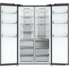 Cecotec réfrigérateur américain no frost bolero coolmarket sbs 623 noir glass e, super capacité 623 l, 183 cm de hauteur, 103,6 