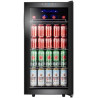 Kalamera Réfrigérateur à boissons KRC-86GE avec panneau de commande tactile, zone de refroidissement 3-18°C, réfrigérateur à bou