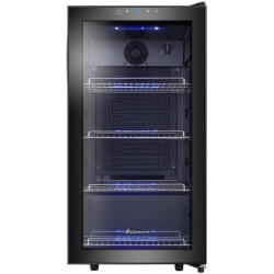 Kalamera Réfrigérateur à boissons KRC-86GE avec panneau de commande tactile, zone de refroidissement 3-18°C, réfrigérateur à bou