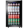 Kalamera KRC-68GE Réfrigérateur à boissons, petit réfrigérateur à bouteilles avec panneau de commande tactile, zone de refroidis