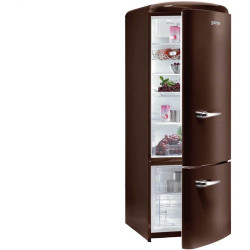 Gorenje Réfrigérateur congélateur RK 60319 chocolat noir