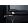 METRO Professional Réfrigérateur à Boissons/Frigo Vitré GSC2350B, 62 x 63.6 x 201.1cm, 324L, Froid Ventilé, 180W, 1 Porte Vitrée