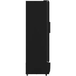 Armoire à Boissons Réfrigérée 350 Litres Noire et Blanche – 1 Porte Vitrée