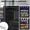 Merax Mini réfrigérateur de 76 l, autonome, avec réfrigérateur de 70 l + congélateur de 6 l, étagères réglables, lumière LED, su