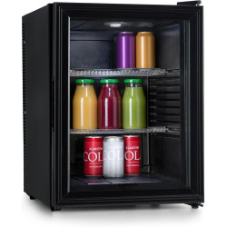 Klarstein Petit Frigo de Chambre de 42L pour Snacks et Boissons, Top Silencieux, Mini Bar, Camping, Cosmetique, Refrigerateur av