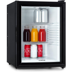 Klarstein Mini Frigo de Chambre de 42L pour Snacks et Boissons, Top Silencieux, Petit Bar, Camping, Cosmetique, Refrigerateur av