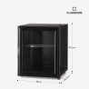 KLARSTEIN Mini Frigo de Chambre de 30L pour Snacks et Boissons, Petit Frigo Top Silencieux, Mini Bar, Petit Réfrigérateur Campin