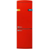 Cecotec refrigerateur congelateur combiné bolero coolmarket combi origin 294+ rouge e. réfrigérateur 294l, rouge rétro, no frost