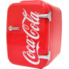 Cooluli Réfrigérateur Compact 4 litres Rouge Distributeur d'eau
