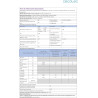 Cecotec réfrigérateur 3 portes bolero coolmarket tdw 548 noir glass e, classe e, 548l, design t door, compresseur inverter plus,