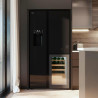 Cecotec réfrigérateur avec 3 portes bolero coolmarket tdw 529 wid noir glass e. réfrigérateur 3 portes noir, cave à vin, 529l, i