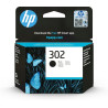 HP 302 Noir, Cartouche Encre Originale | Compatible avec les gammes d'imprimantes DeskJet 1110, 2130, Envy 4520, OfficeJet 3830,