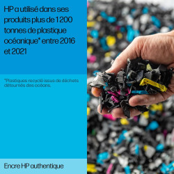 HP 302 Noir et Trois Couleurs, Lot de 2 Cartouches Encre Originales | Compatible avec les gammes d'imprimantes DeskJet 1110, 213