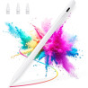BAZO Stylet pour iPad 2018-2026 - Recharge Rapide 15 Min,Rejet de Paume, Sensibilité à l'Inclinaison, Compatible iPad Pro M4/M5/