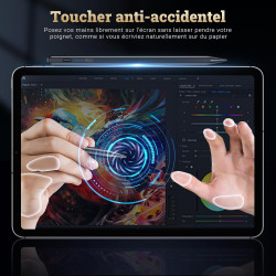 BAZO Stylet Compatible avec Apple iPad (2018-2025) : iPad Pro 12.9" (M3/M4/M5), 11" (M1/M2/M3/M4), Air 3/4/5, Mini 5/6/7, iPad 6
