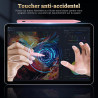 BAZO Stylet Compatible avec iPad 2018-2025, Stylet Magnétique Haute Précision, Recharge Rapide 15 Min, Rejet de Paume, Sensibili