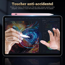 BAZO Stylet pour iPad 2018-2025 - Recharge Rapide 15 Min,Rejet de Paume, Sensibilité à l'Inclinaison, Compatible iPad Pro M4/M5/