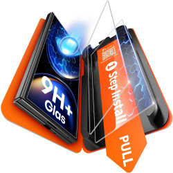 TAURI Lot de 2 Verre Trempé Pour Samsung Galaxy Z Fold 8 Ultra | Sans Bulle, Film Protection avec Installation 1 Étape et Outil,