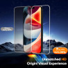 TAURI Lot de 2 Verre Trempé Pour iPhone 15 | Sans Bulle, Film en Protection D'écran avec Outil d'Installation Facile,Dépoussiéra
