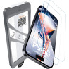 TAURI Lot de 2 Verre Trempé Pour iPhone 15 Pro | Sans Bulle, Film en Protection D'écran avec Outil d'Installation Facile,Dépouss