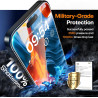 TAURI Lot de 2 Verre Trempé Pour iPhone 15 Pro Max | Sans Bulle, Film en Protection D'écran avec Outil d'Installation Facile,Dép