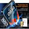 TAURI Lot de 2 Verre Trempé Pour iPhone 16 Pro | Sans Bulle, Film en Protection D'écran avec Outil d'Installation Facile,Dépouss