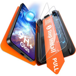 TAURI Lot de 2 Verre Trempé Pour Samsung Galaxy S26 | Sans Bulle, Film Protection avec Installation 1 Étape et Outil, Dépoussiér