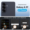 TAURI Lot de 2 Verre Trempé Pour Samsung Galaxy A37 5G | Sans Bulle, Film Protection avec Installation 1 Étape et Outil, Dépouss