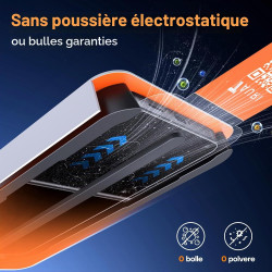 TAURI Lot de 2 Verre Trempé Pour Samsung Galaxy A37 5G | Sans Bulle, Film Protection avec Installation 1 Étape et Outil, Dépouss