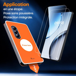 TAURI Lot de 2 Verre Trempé Pour Samsung Galaxy A37 5G | Sans Bulle, Film Protection avec Installation 1 Étape et Outil, Dépouss