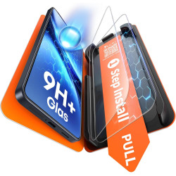 TAURI Lot de 2 Verre Trempé Pour Samsung Galaxy A57 5G | Sans Bulle, Film Protection avec Installation 1 Étape et Outil, Dépouss
