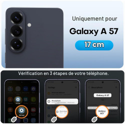 TAURI Lot de 2 Verre Trempé Pour Samsung Galaxy A57 5G | Sans Bulle, Film Protection avec Installation 1 Étape et Outil, Dépouss