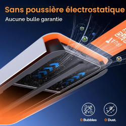 TAURI Lot de 2 Verre Trempé Pour Samsung Galaxy A57 5G | Sans Bulle, Film Protection avec Installation 1 Étape et Outil, Dépouss
