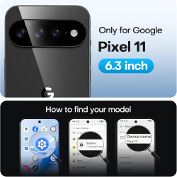 TAURI Lot de 2 Verre Trempé Pour Pixel 2026 | Sans Bulle, Film Protection avec Installation 1 Étape et Outil, Dépoussiérage Auto