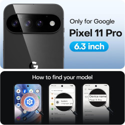 TAURI Lot de 2 Verre Trempé Pour Pixel 2026 Pro | Sans Bulle, Film Protection avec Installation 1 Étape et Outil, Dépoussiérage 
